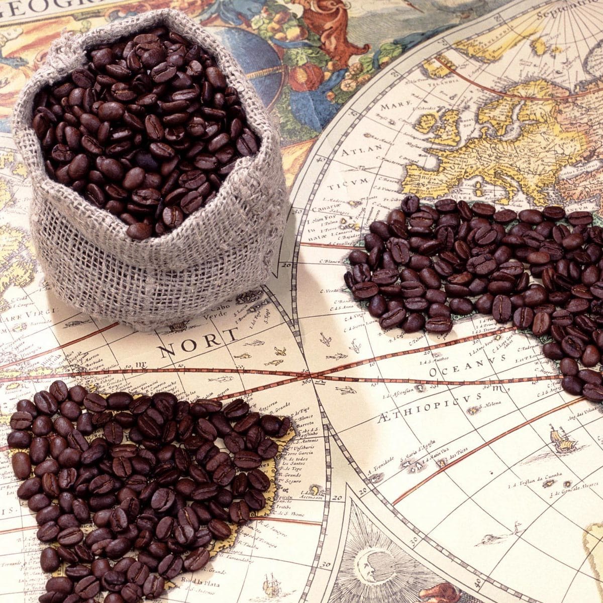 coffee culture - history- map
