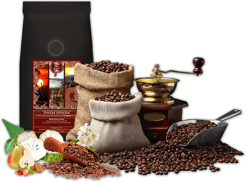 African Espresso Blended Coffee